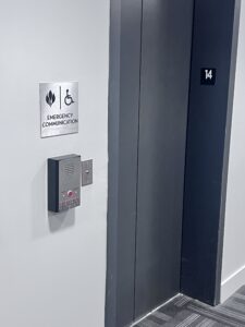 Elevator Emergency Lines Installed