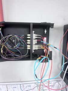 Fiber Optic connection repaired
